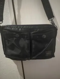 値下げ！！porter ショルダーバッグ フロントポケット付き