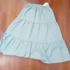 ロングスカート　ミントのサムネイル