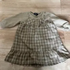 EAST BOY チェック柄ワンピース