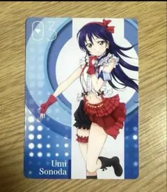 ラブライブ！園田海未 プロフィールカード 04 特典ラブカ - メルカリ