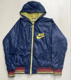 【美品】 NIKE ナイキ レトロ ナイロンジャケット　ジップパーカ　XL
