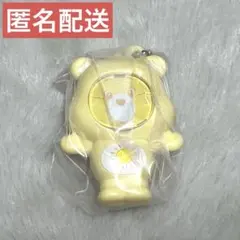 ケアベア　フォトフレームマスコット　ファンシャインベア　イエロー
