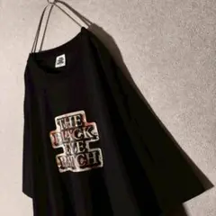 超美品★BEP ブラックアイパッチ 迷彩ビッグロゴ Tシャツ 希少XL ブラックのサムネイル