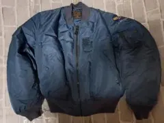 【美品】【アルファ】【MA-1】【Lサイズ】【復刻】【ブルー】