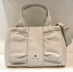 TOCCA ライトグレー トートバッグ