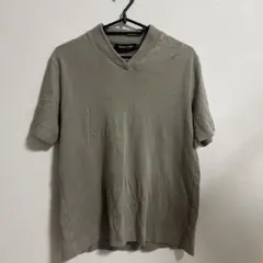 UNION STATION Vネック Tシャツ ベージュ Sのサムネイル