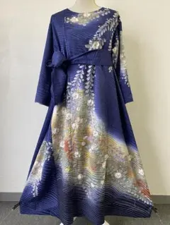 3252 着物　リメイク　ドレス　ワンピース