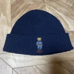 ラルフローレン　ポロベア　POLO ニット帽　ビーニ　フリーサイズ