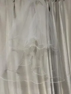 ホワイトチュールウェディングベール