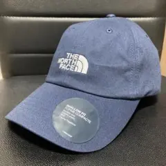 ザノースフェイス　ロゴキャップ　ネイビーXホワイト　THE NORTH FACE