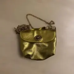 ショルダーバック　ニコアンド　GOLD