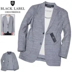 新品 LL ブラックレーベル クレストブリッジ ニット風 テーラードジャケット