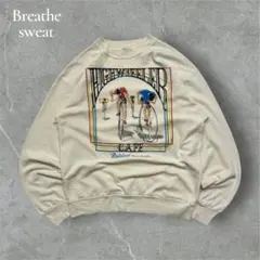 ヴィンテージ古着サイクルグラフィックビンテージスウェット