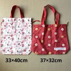 パーフェクトワン　バッグ　エコバッグ　巾着　ノベルティ　2点セット