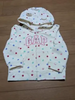 GAP 星柄フード付きパーカー 12-18ヶ月