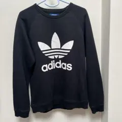 adidas スウェット　M ブラック
