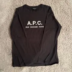 A.P.C. ブラック ロンT XS