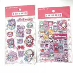 SWIMMER シャカシャカシール　スクエアシール　Kawaii2 ③