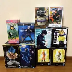 フィギュアまとめ売り　呪術廻戦　ドラゴンボール　ワンピース　ナルト　忍たま乱太郎
