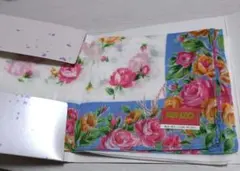 新品未使用品 KENZO 花柄ハンカチ