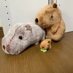 カピバラ ぬいぐるみ レモン付き 約30cm - メルカリ
