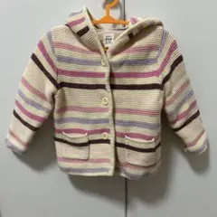 baby GAP フード付きカーディガン 6-12months