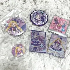 プリキュアグミカード缶バッチ6点セット