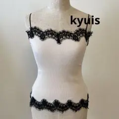 値下げ★kyuis レース付きキャミソール