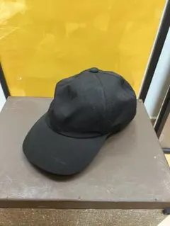 無印良品　UVカット 透湿撥水 防水テープ使いキャップ　ブラック　55-59cm