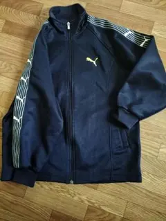 Puma ネイビー ジップアップジャケット