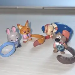 上海ディズニー ズートピア 指輪 ガチャガチャ