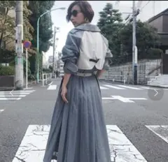 AMERI VINTAGE / バックプリーツトレンチコートのサムネイル
