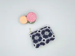 ミナペルホネン　anemone　ミニ　ポーチ　ハンドメイド