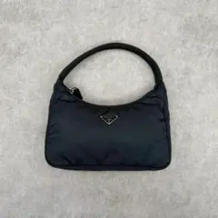 00s Prada navy accessories shoulder bag