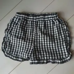 ギンガムチェック 半ズボン 130サイズ