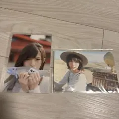 【開封美品】齋藤飛鳥 西野七瀬 ポストカード 写真集特典2枚セット