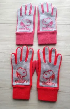 スヌーピー子供用手袋　2点