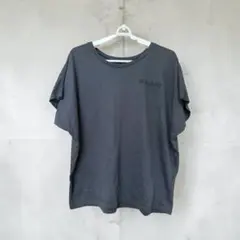 しまむら　ロゴプリント Tシャツ グレーのサムネイル