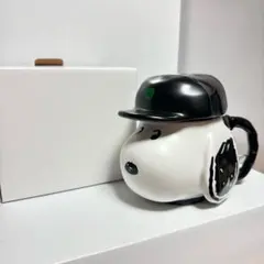 スタバ　PEANUTS スヌーピー　フェイスマグ355ml