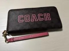 COACH ロゴ入り長財布