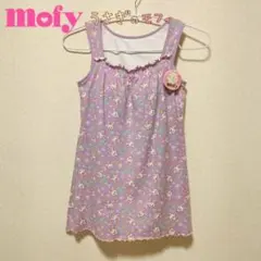 うさぎのモフィmofy 訳有 タンクトップ L ピンク 平成レトロ コンドウアキ