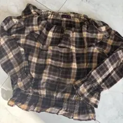 Lovetoxic チェック柄 長袖シャツ Mサイズ