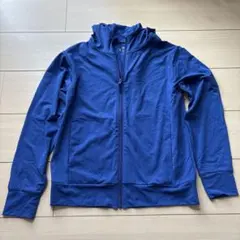 UNIQLO エアリズムネイビー フルジップパーカー 150