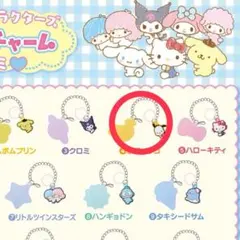 サンリオ ダブルチャームグミ