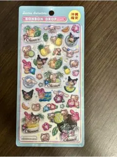 サンリオ 沖縄限定 ボンボンドロップシール　ボンどろ