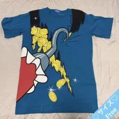 ディズニーリゾート 半袖Tシャツ フック船長　ヴィランズ　ハロウィン　フリー