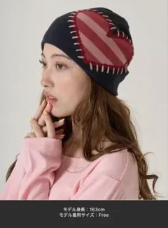 ステッチ入り オリジナル柄 ビーニー TINA：JOJUN（ニットキャップ/ビーニー）｜TINA：JOJUN（ティーナジョジュン）のファッション通販  - ZOZOTOWN 【新品未使用】Tina:Jojun 蝶デザイン　ビーニー