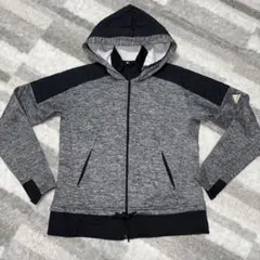 アディダス　ジップアップパーカー　裏起毛　スエットパーカージャケットSレディース