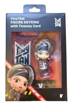 BTS TinyTAN フィギュアキーリング テテ V TmoneyCardのサムネイル