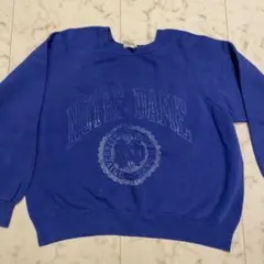 バセットウォーカー　BW ロゴ スウェット 青のサムネイル